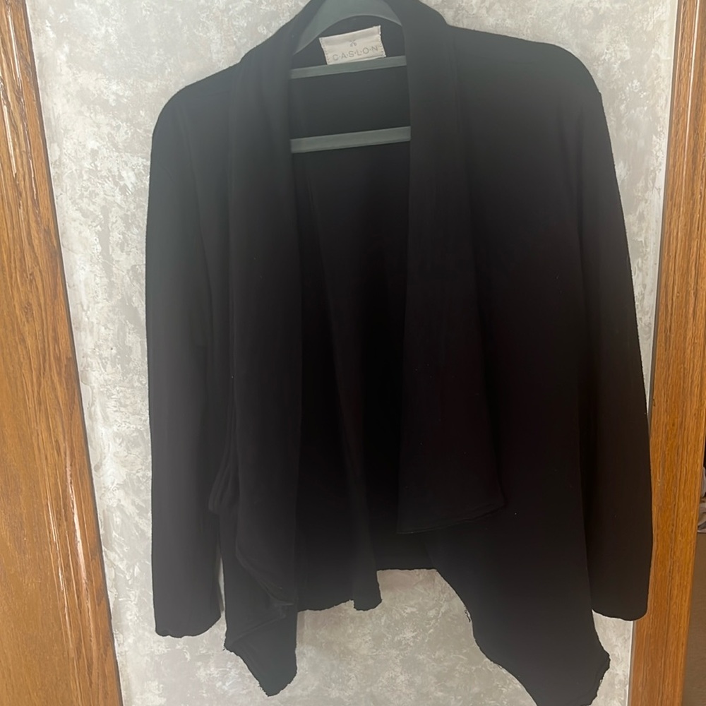 Caslon drapey blazer cardigan
